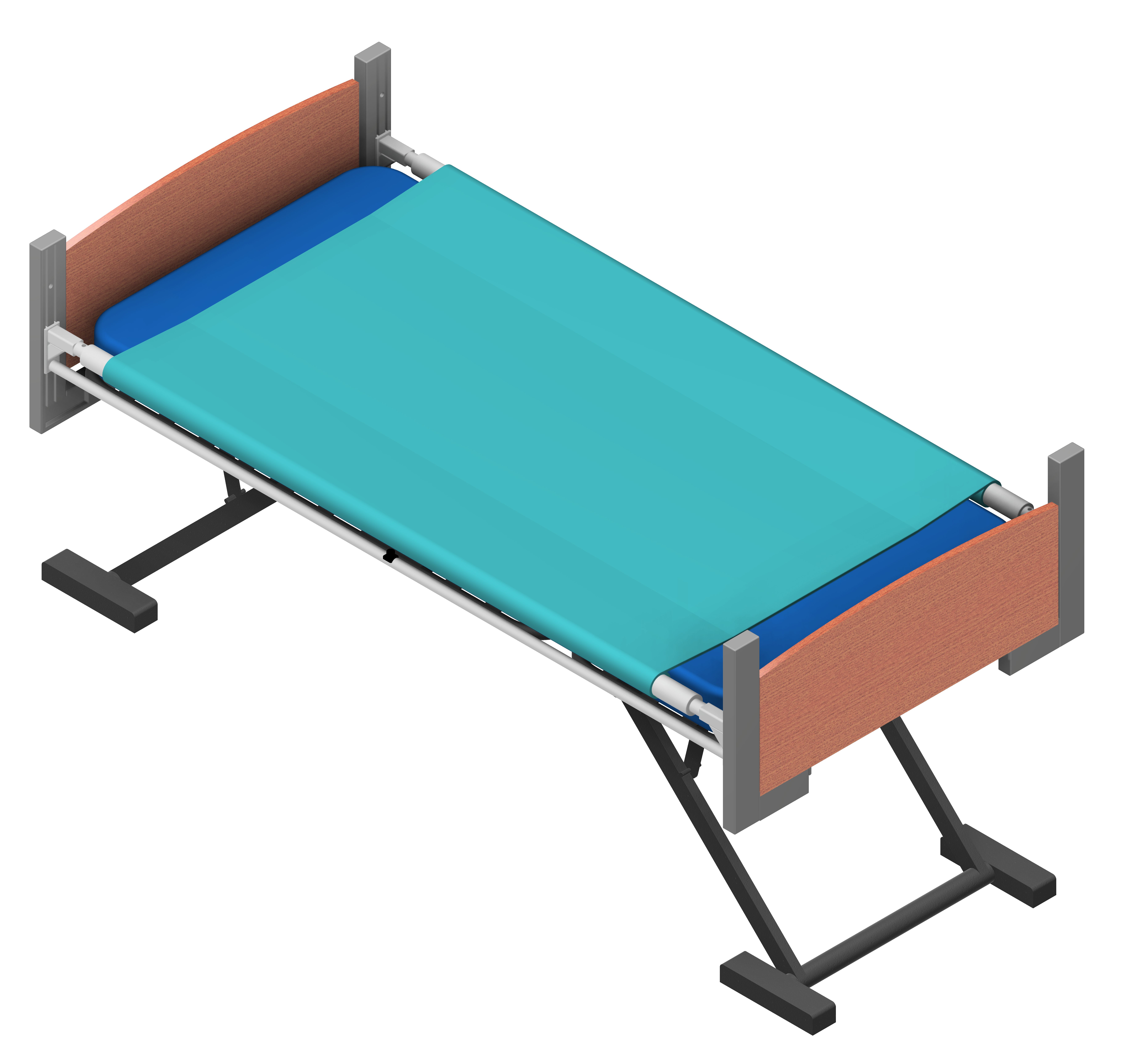 SafeShift device in lowered position